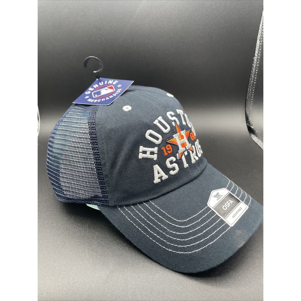 Houston Astros Adult OSFA adjustable Ball hat Genuine MLB Baseball Hat - NEW